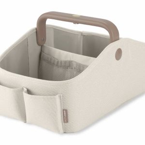 SKIP HOP NURSERY STYLE LIGHT UP DIAPER CADDY - OAT